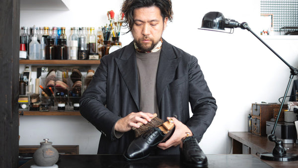 「靴磨き職人探訪記」 part13 Mr,Mikito Kabasawa（Glayage KYOTO）