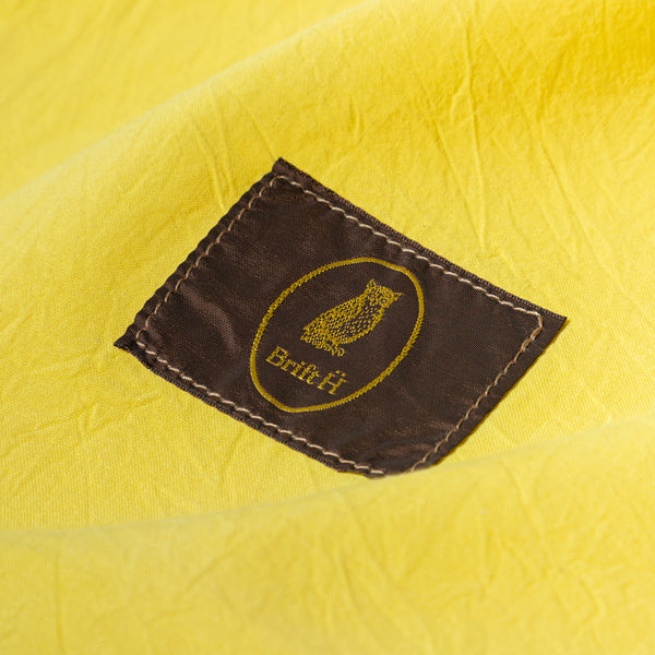 Brift H Happy yellow turmeric cloth