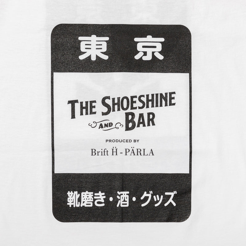 THE SHOESHINE &amp; BAR electric sign T-shirt